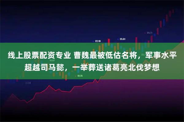 线上股票配资专业 曹魏最被低估名将，军事水平超越司马懿，一举葬送诸葛亮北伐梦想